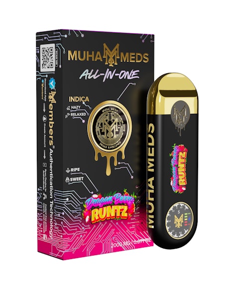 Muhameds AIO Premium Disposable 2G - Orange Berry Runtz - HITC-M-DISP-2G-AP-ORANGE-BERRY-RUNTZ