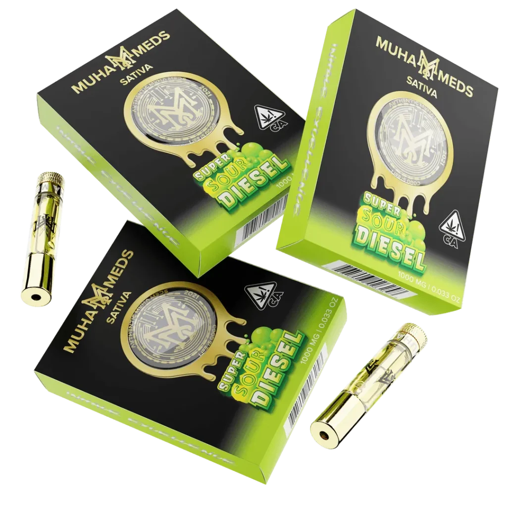 Muhameds Premium Cartridge 1G - Super Sour Diesel - HITC-M-CART-1G-P-SUPER-SOUR-DIESEL