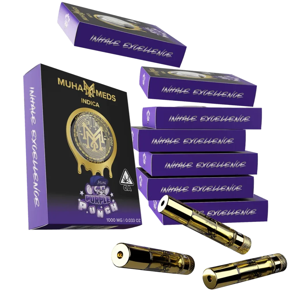 Muhameds Premium Cartridge 1G - Purple Punch - HITC-M-CART-1G-P-PURPLE-PUNCH