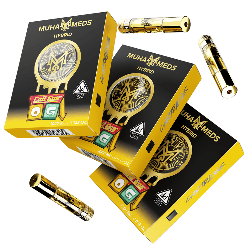Muhameds Premium Cartridge 1G - Call Gas OG - HITC-M-CART-1G-P-CALL-GAS-OG