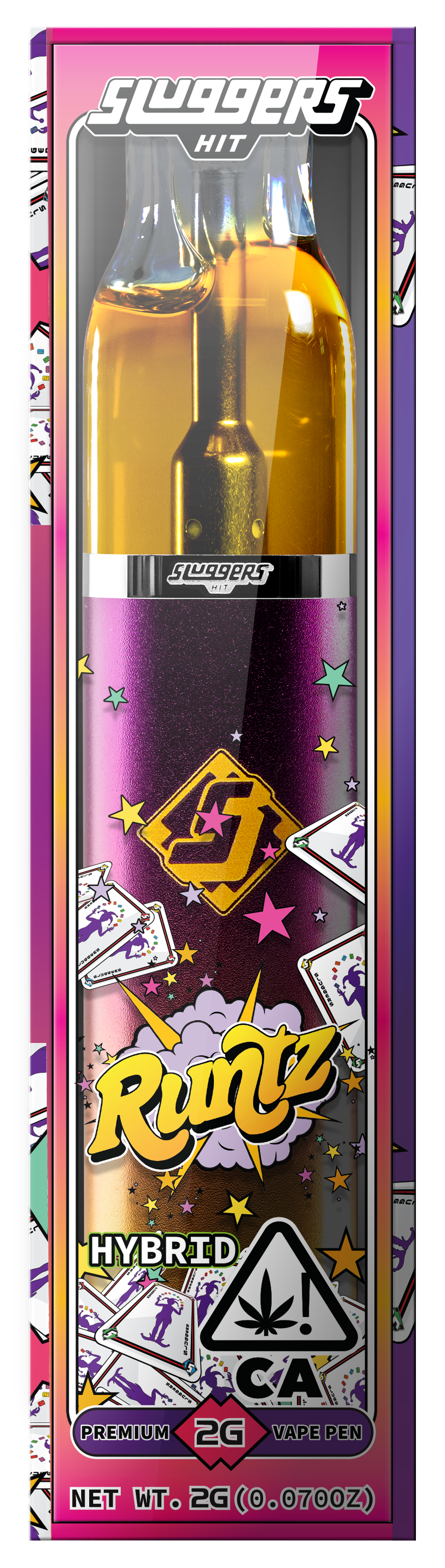 Sluggers Premium Disposable 2G - Runtz - HITC-S-DISP-2G-P-RUNTZ