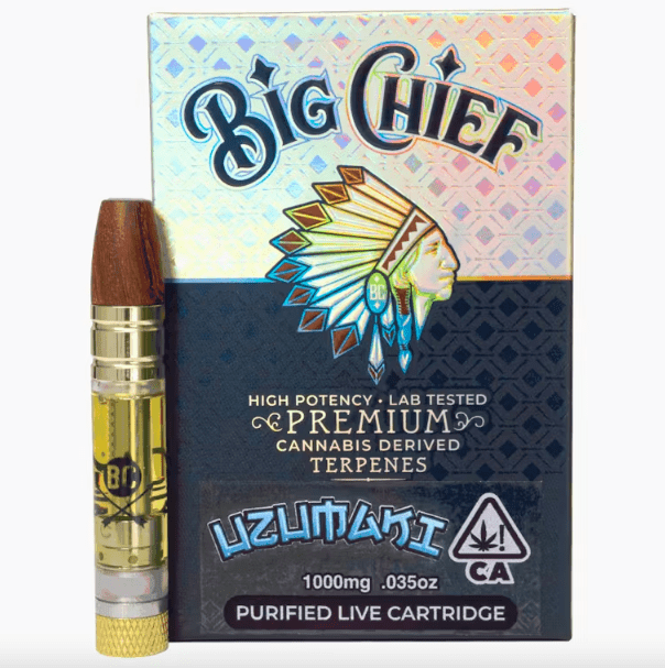 Big Chief Premium Cartridge 1G - Uzumaki - HITC-BC-CART-1G-P-UZUMAKI