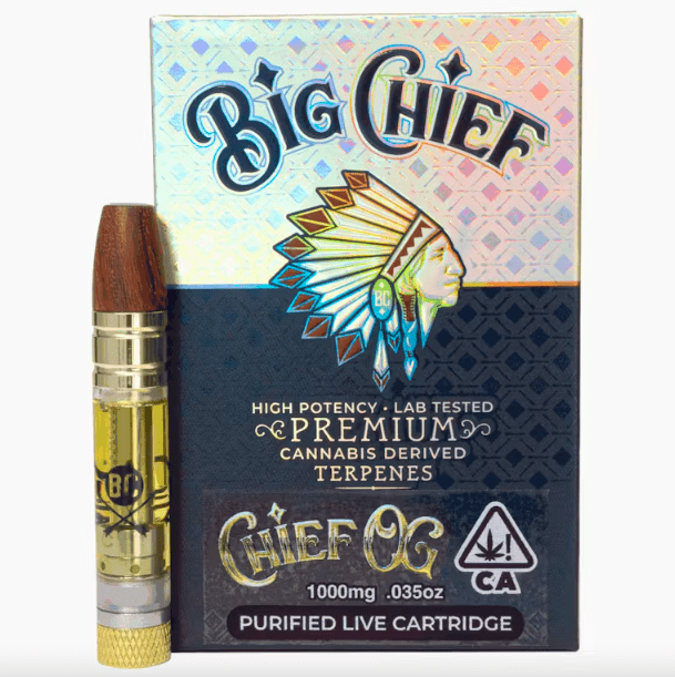 Big Chief Premium Cartridge 1G - Chief OG - HITC-BC-CART-1G-P-CHIEF-OG