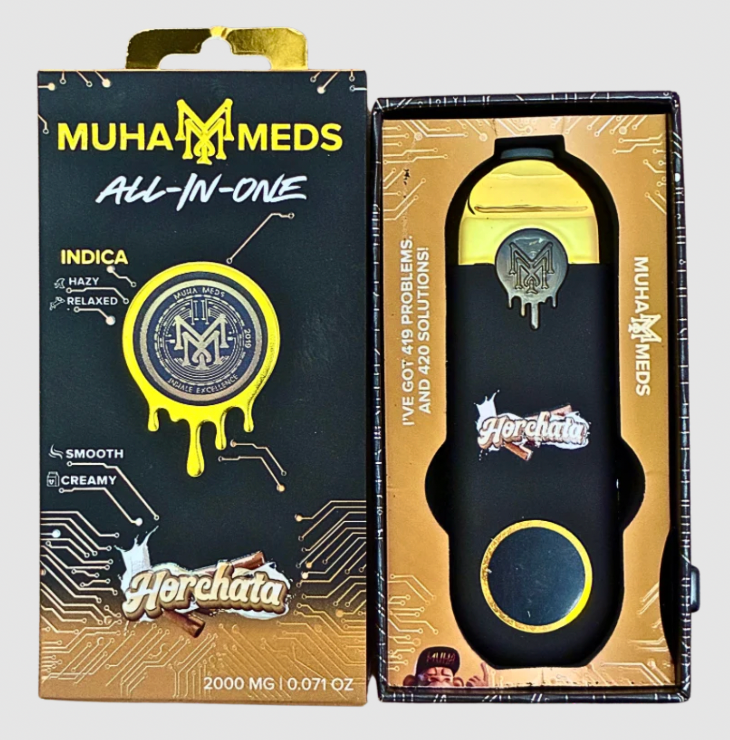 Muhameds AIO Premium Disposable 2G - Herchata - HITC-M-DISP-2G-AP-HERCHATA
