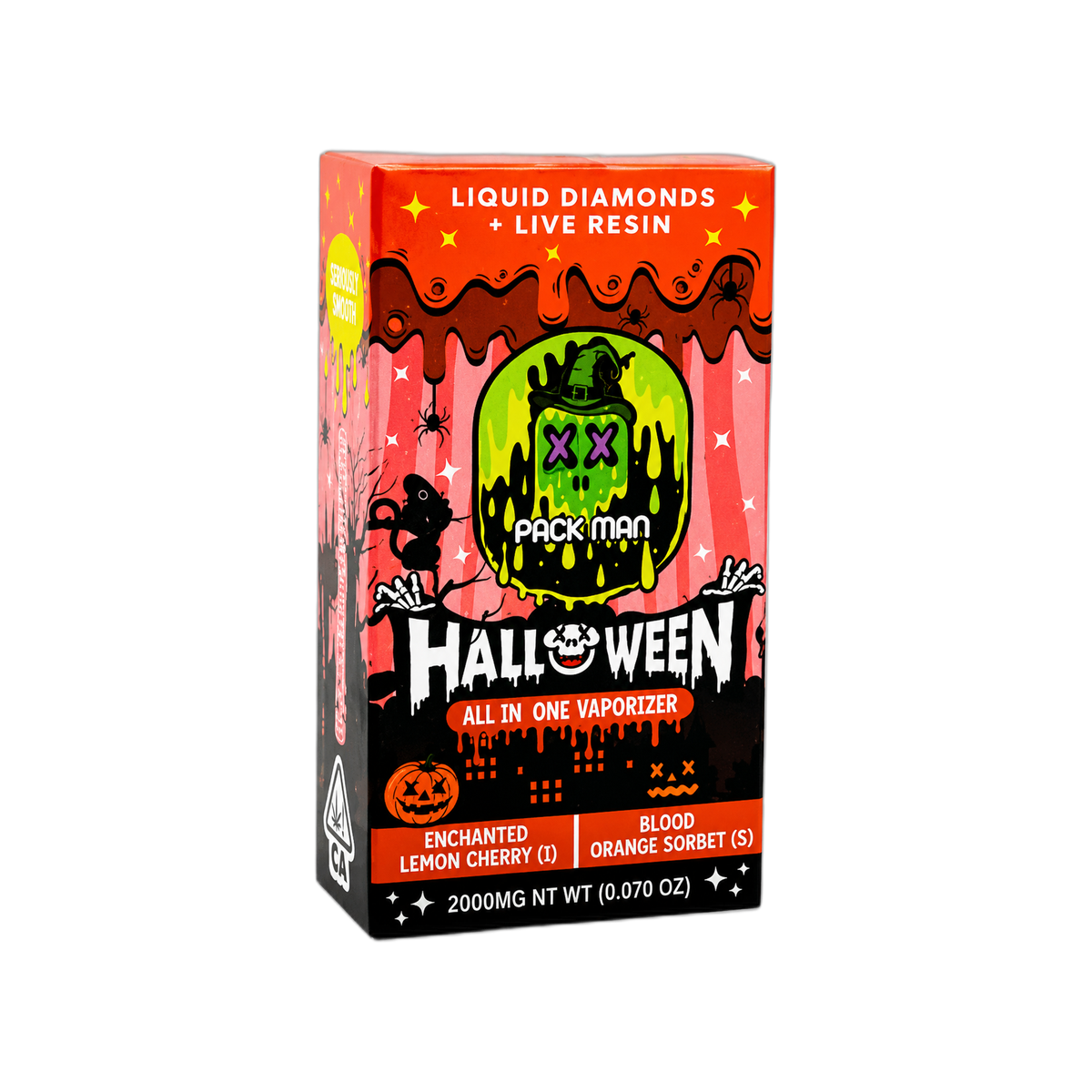 Packman Halloween Premium Disposable 2G - Enchanted Lemon Cherry - HITC-P-DISP-2G-HP-ENCHANTED-LEMON-CHERRY