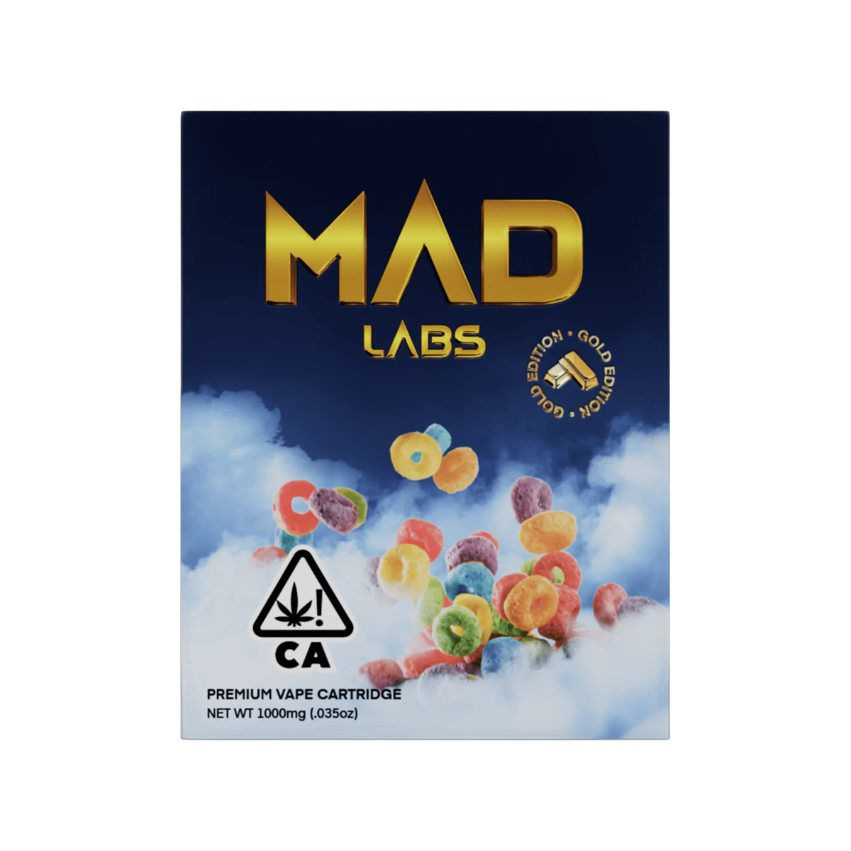 Mad Labs Premium Cartridge 1G - Fruit Cereal - HITC-ML-CART-1G-P-FRUIT-CEREAL