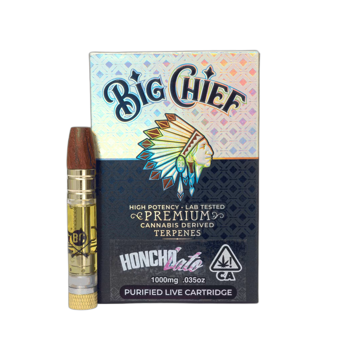 Big Chief Premium Cartridge 1G - Honcholato - HITC-BC-CART-1G-P-HONCHOLATO