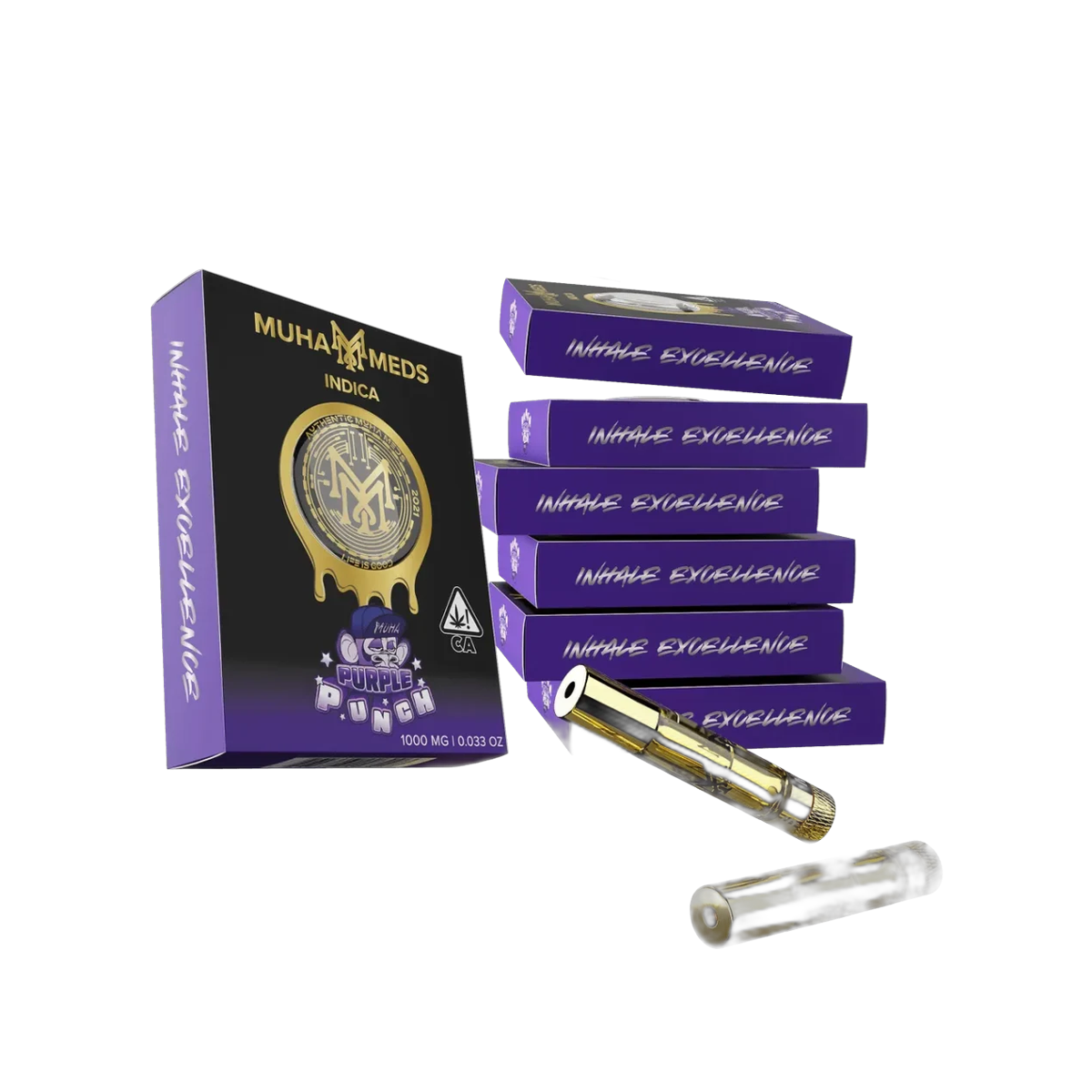 Muhameds Premium Cartridge 1G - Purple Punch - HITC-M-CART-1G-P-PURPLE-PUNCH