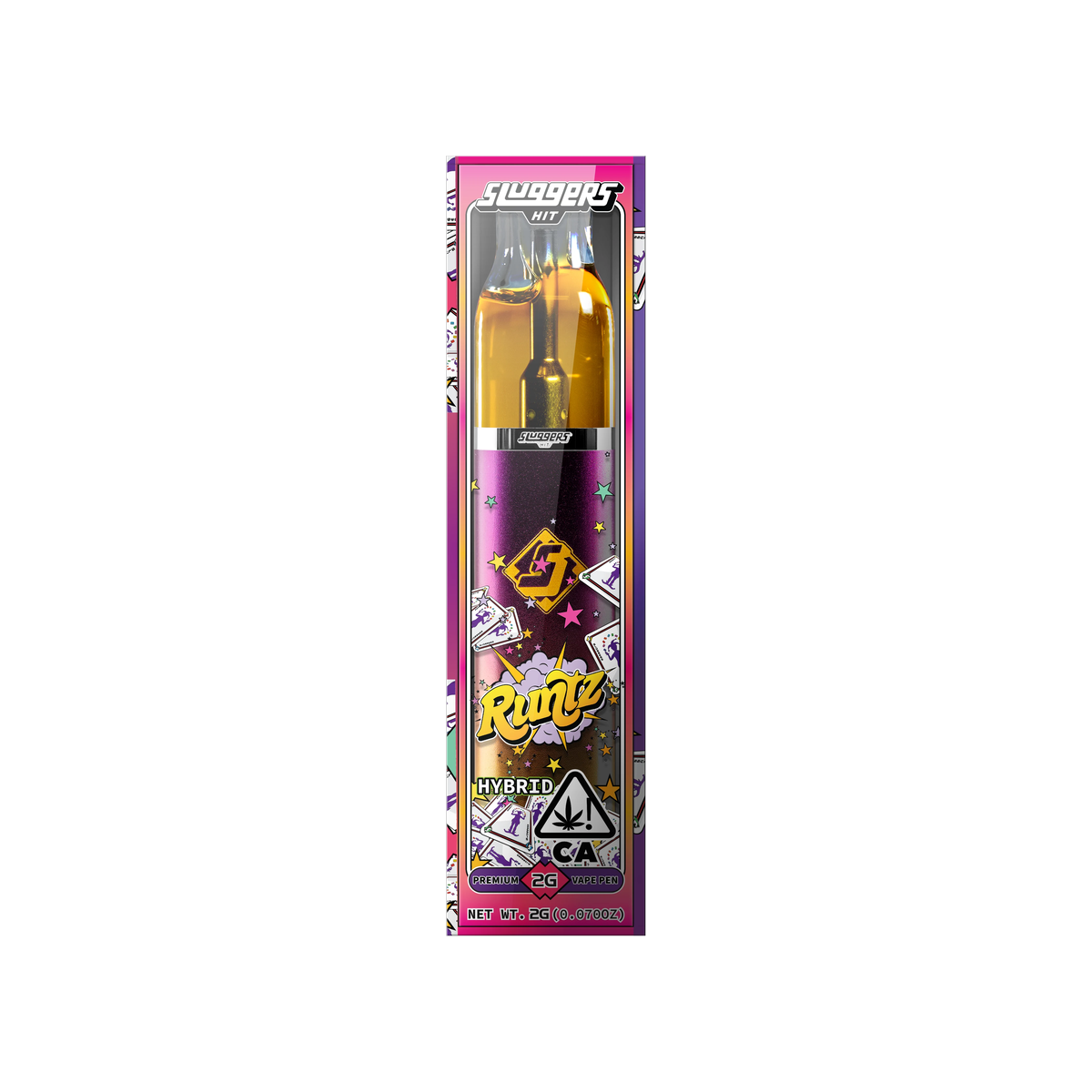 Sluggers Premium Disposable 2G - Runtz - HITC-S-DISP-2G-P-RUNTZ