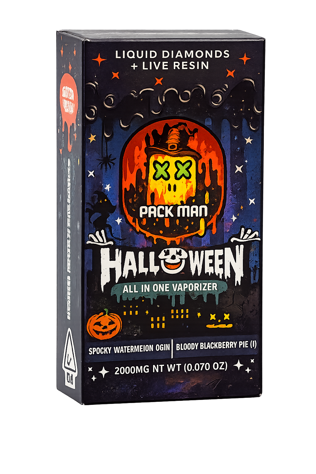 Packman Halloween Premium Disposable 2G - Spooky Watermelon OG - HITC-P-DISP-2G-HP-SPOOKY-WATERMELON-OG