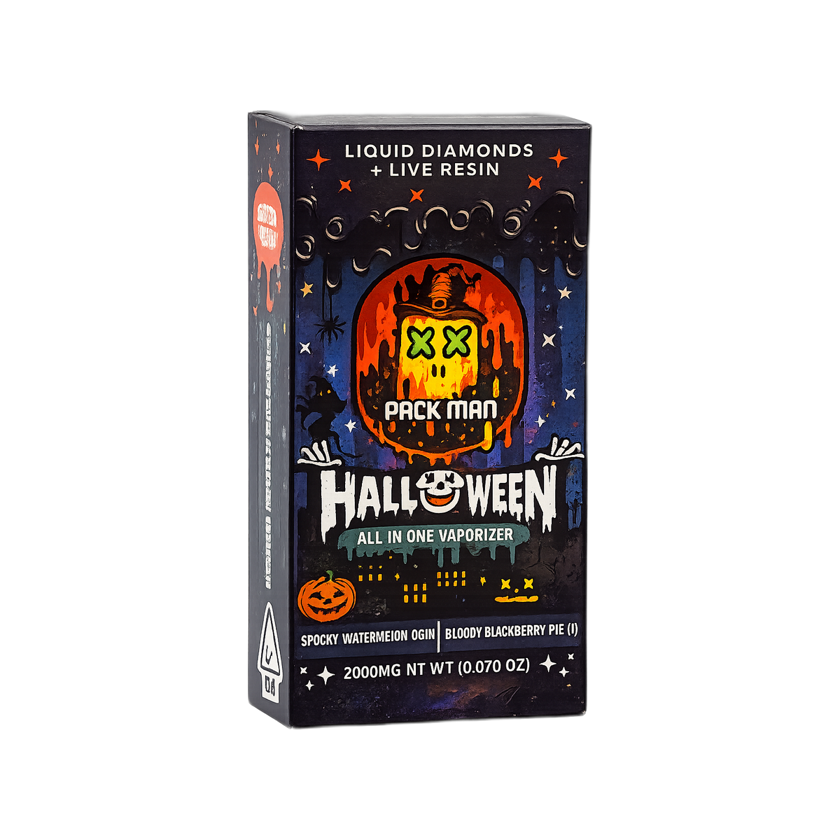 Packman Halloween Premium Disposable 2G - Spooky Watermelon OG - HITC-P-DISP-2G-HP-SPOOKY-WATERMELON-OG