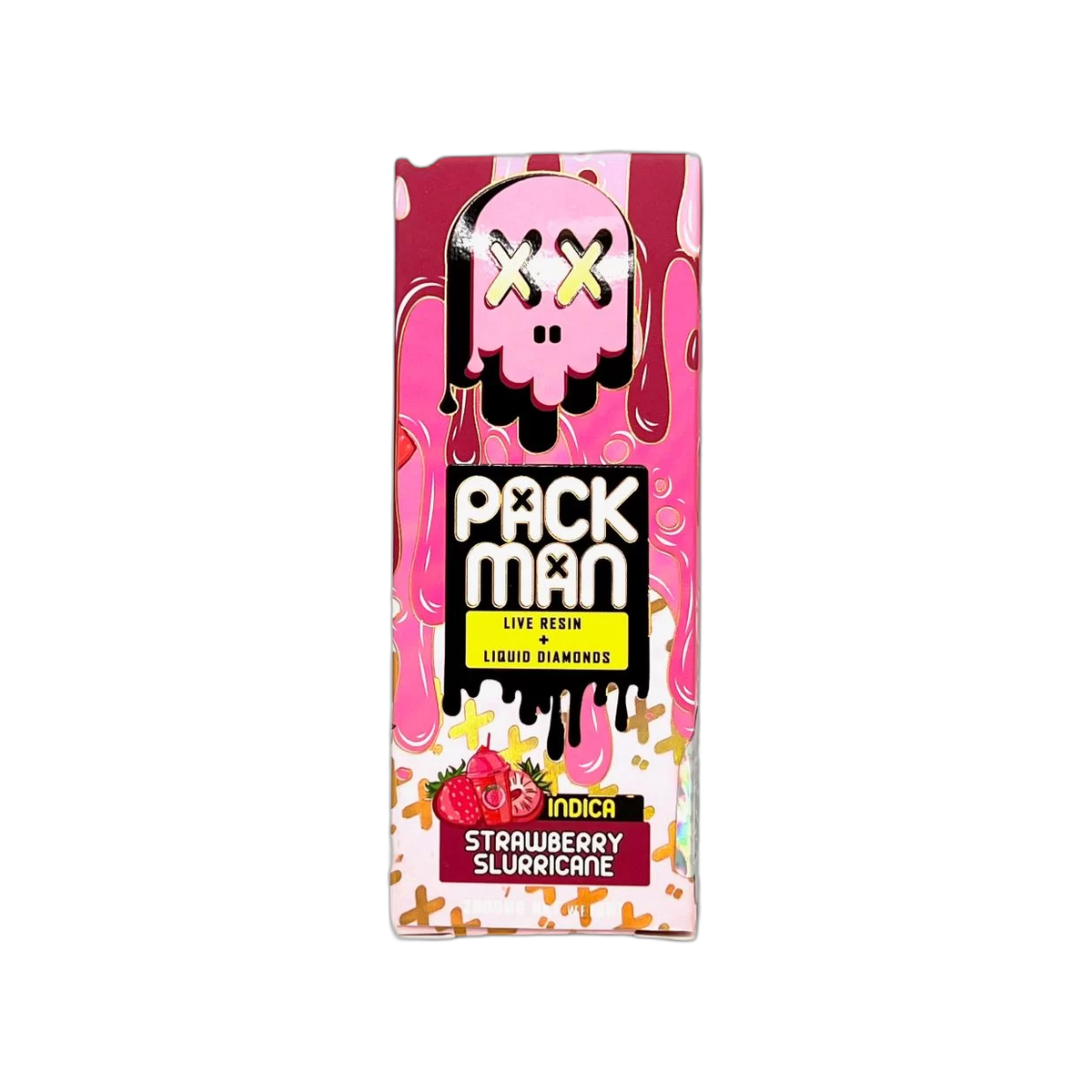Packman Premium Disposable 2G - Strawberry Slurricane - HITC-P-DISP-2G-P-STRAWBERRY-SLURRICANE