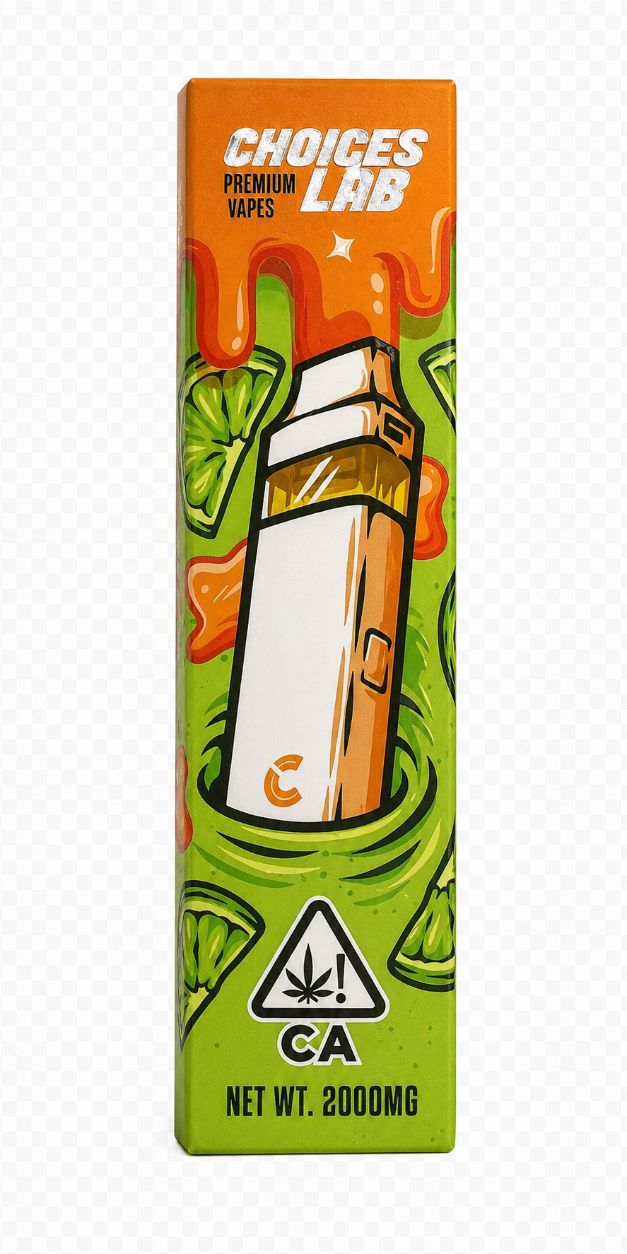 Choices Lab Premium Disposable 2G - Tropical Lime - HITC-CL-DISP-2G-P-TROPICAL-LIME