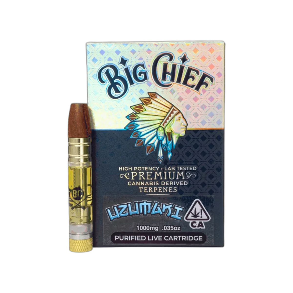 Big Chief Premium Cartridge 1G - Uzumaki - HITC-BC-CART-1G-P-UZUMAKI