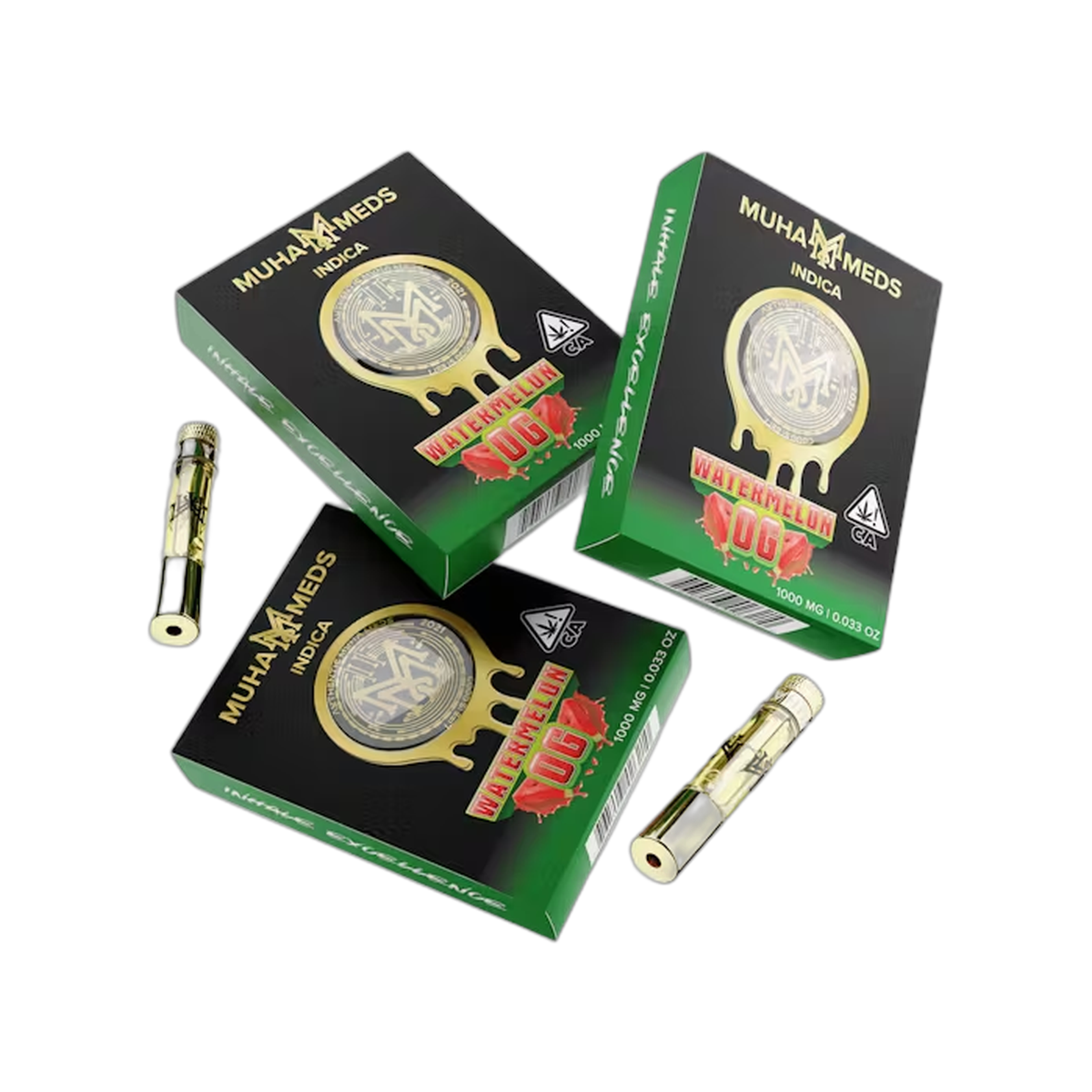 Muhameds Premium Cartridge 1G - Watermelon OG - HITC-M-CART-1G-P-WATERMELON-OG